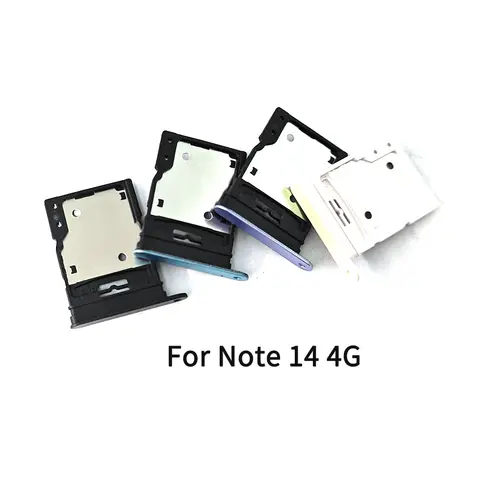 For Xiaomi Redmi Note 14 4G / 14 5G SIM Card Tray Slot Holder Adapter Socket Repair Parts