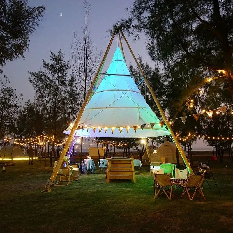 

Фонарь Tente Pogada Teepee Индийская Пирамида Холст Свадьба