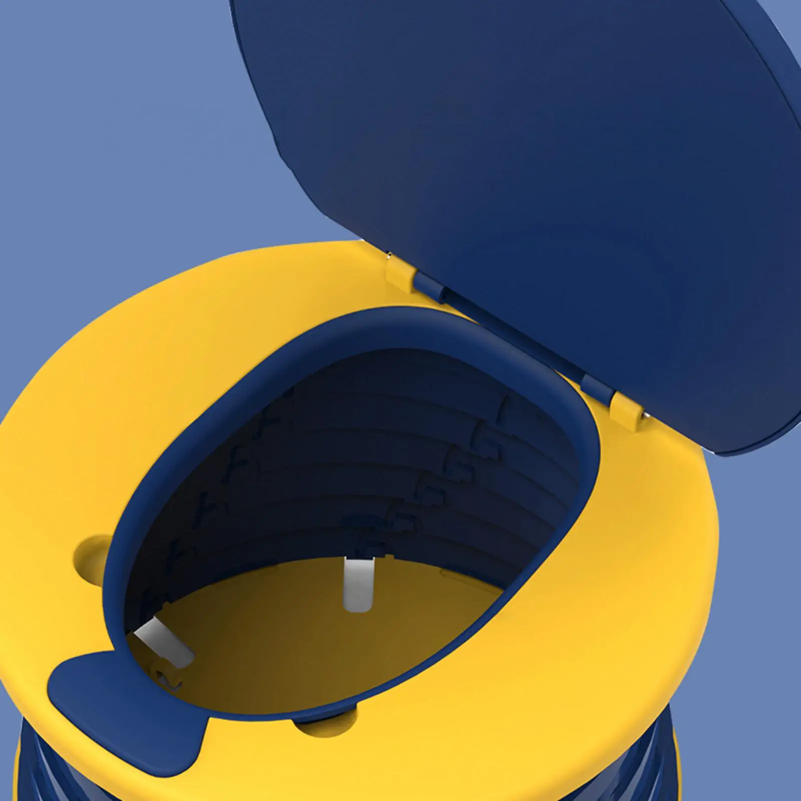 Kursi Latihan Toilet Lipat Anak Perjalanan Portabel Potty Anak, Mudah Dibersihkan,