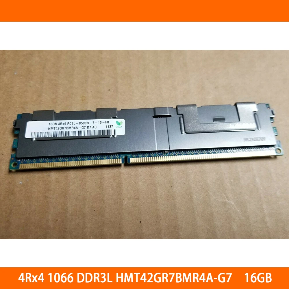 1PCS 4Rx4 1066 ECC REG DDR3L PC3L-8500R HMT42GR7BMR4A-G7 16G 16GB RAM For SK Hynix Memory High Quality Fast Ship