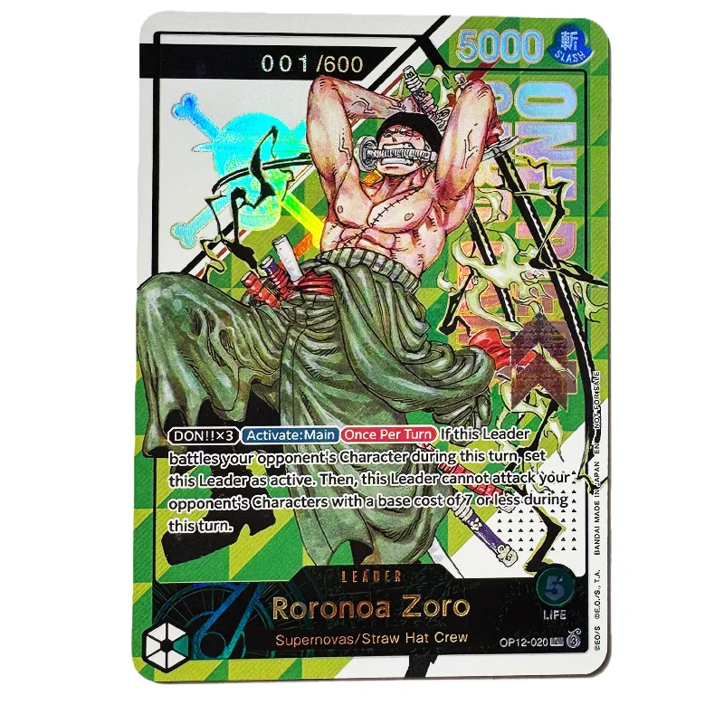 Anime Card One Piece OPCG Nami Monkey D Luffy Roronoa Zoro Card Game Don Hobby Collectibles Game Anime Collection Cards