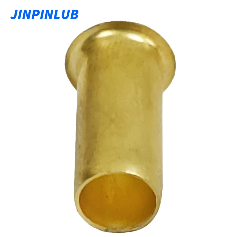 JINPINLUB PI 4/6/8/10 mm Messing-Nylon-Rohreinsatz, Rohrfutter für Hülsentyp, Schmierrohr, Kompressionsverschraubungen