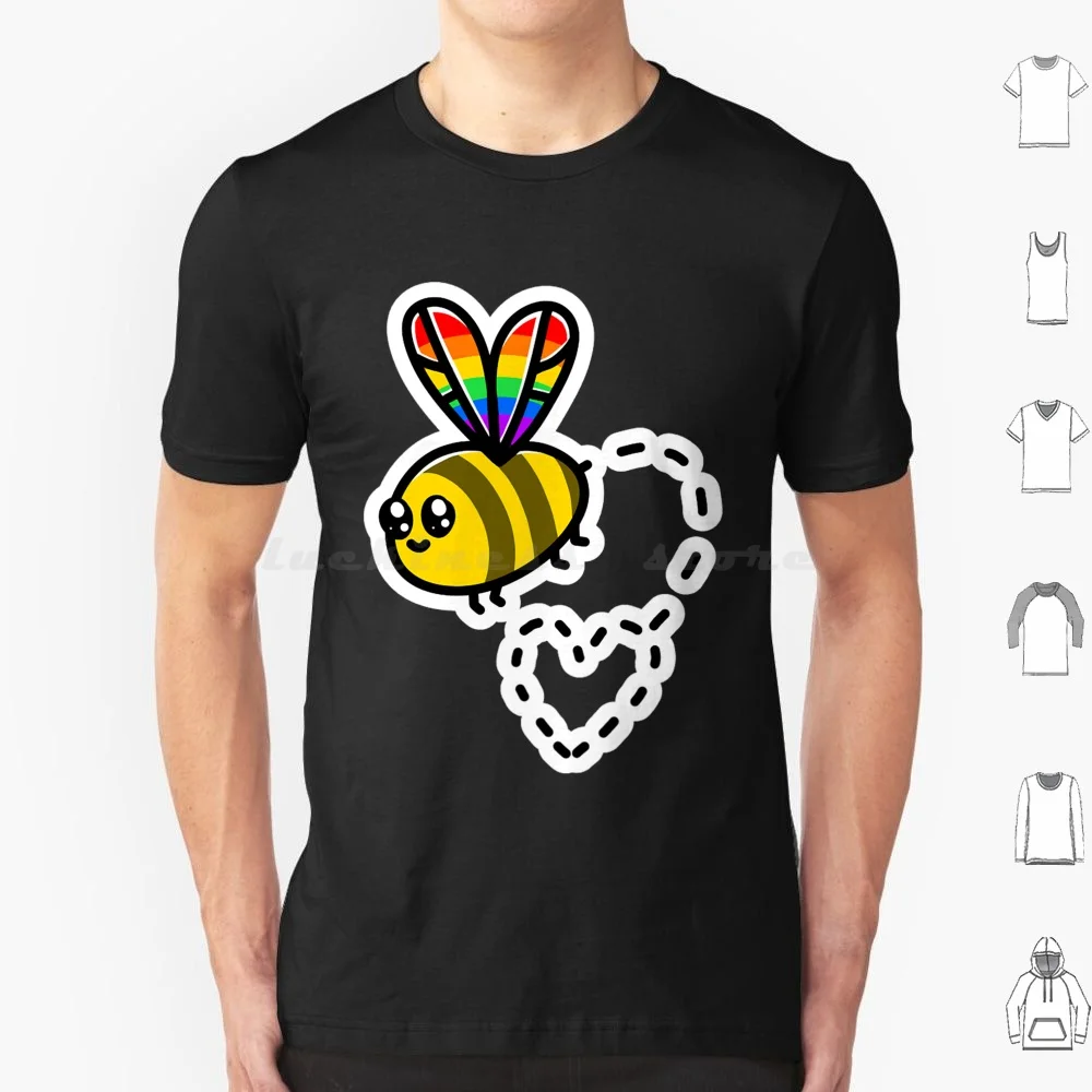 L G Bee T Pride T Shirt Cotton Men Women DIY Print Bee Pride Bug Cute