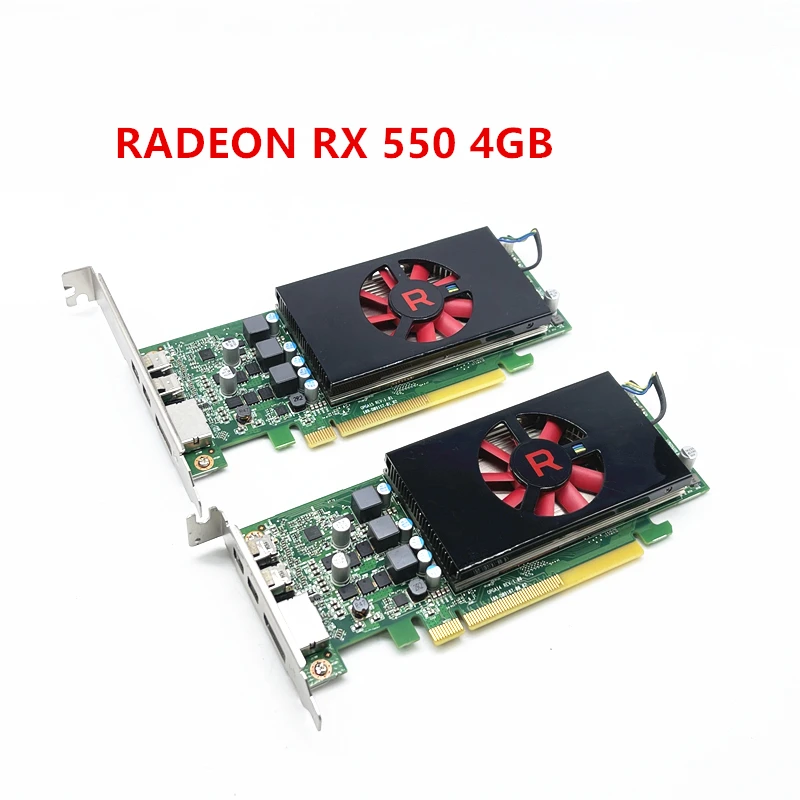

Оригинальная игровая видеокарта RADEON RX 550 4 ГБ DDR5 для настольного промышленного компьютера, сервера, ноутбука, внешняя видеокарта
