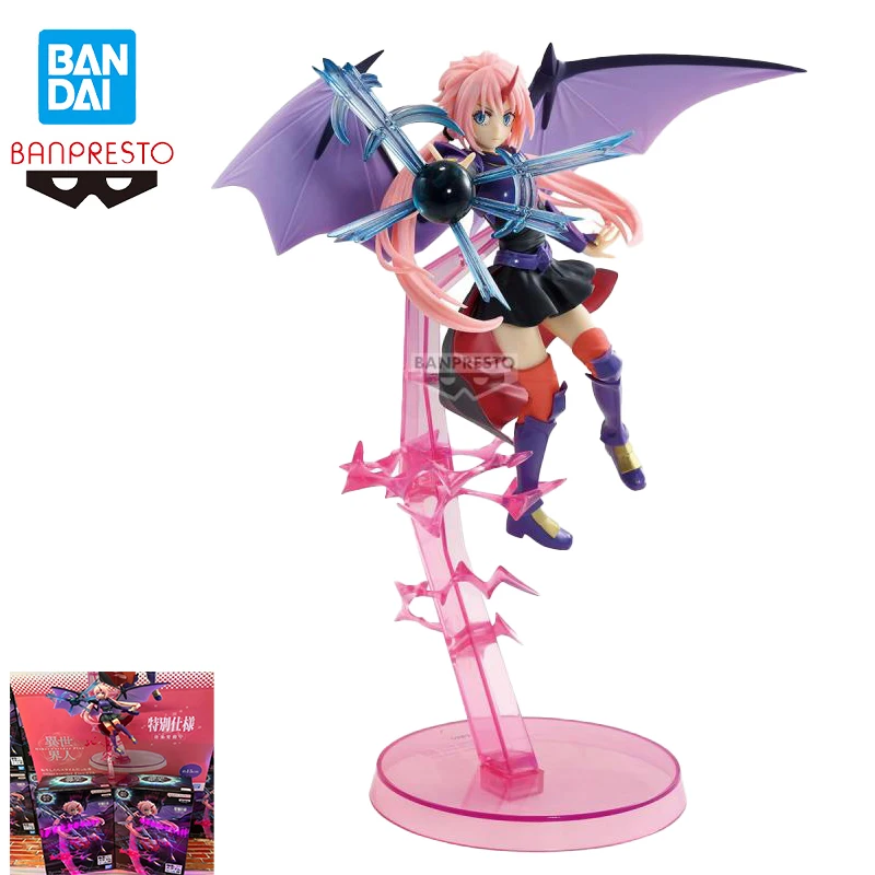 

Bandai Banpresto That Time I Got Reincarnated As A Slime Otherworlder Plus Milim Nava Anime Action Figures Model Cute Collect
