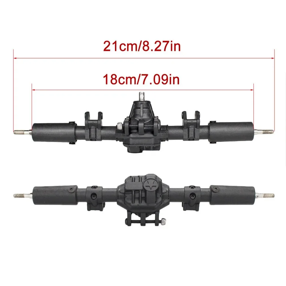 เพลาขับดิฟเฟอเรนเชียลหน้าและหลังสำหรับ Axial SCX10 II 90046 รถบังคับวิทยุขนาด 1/10 อะไหล่อัพเกรด