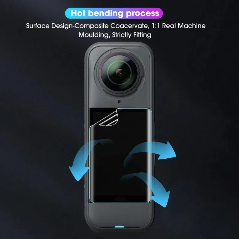 1-10PCS Anti-Scratch Hydrpgel Films for Insta 360 Insta360 X5 Soft Screen Protectors for Insta360X5 HD Protective Film Not Glass
