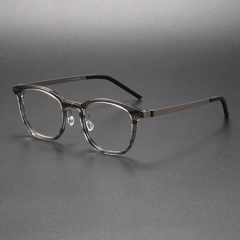 

High Quality Denmark Acetate Titanium Optical Glasses Frames Men Women Luxury Retro Prescription Eyeglass Frame Eyewear