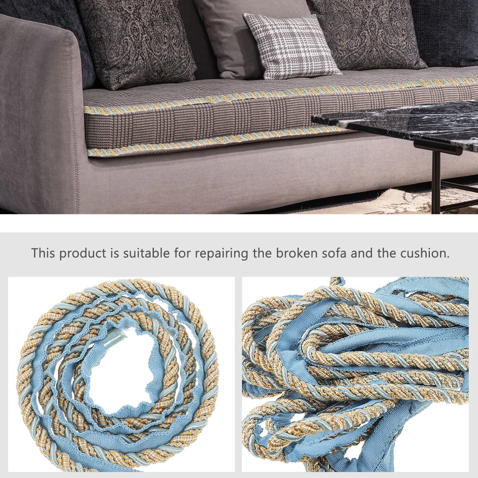 Twisted Trim Cord Rope Four Br - Cord Trim Twisted recension och pris