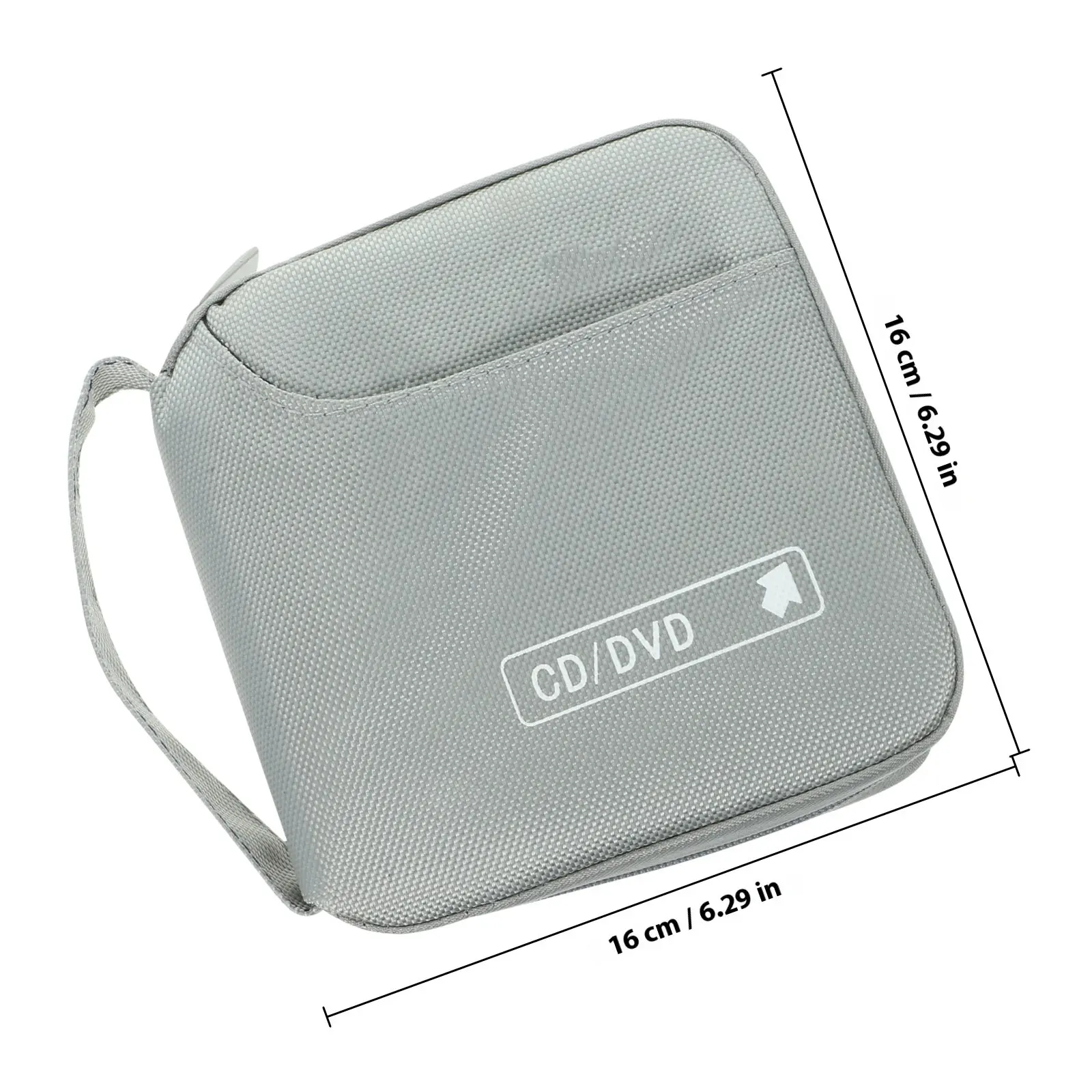 CD DVD Shockproof Storage Bag Practical CD Organizer Sturdy CD Organizer Portable CD Organizer Compact CD Organizer