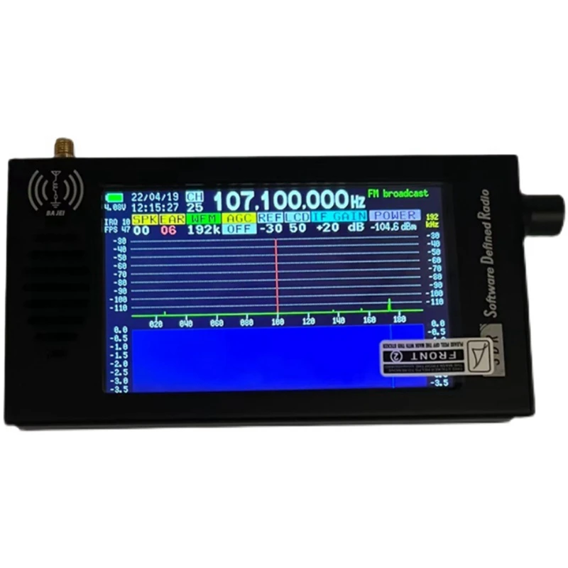 Dsp Digital Demodulation Shortwave Fm Mw Ssb Cw Ham Spectrum Analyzer Receiver Spectrum Analyzer