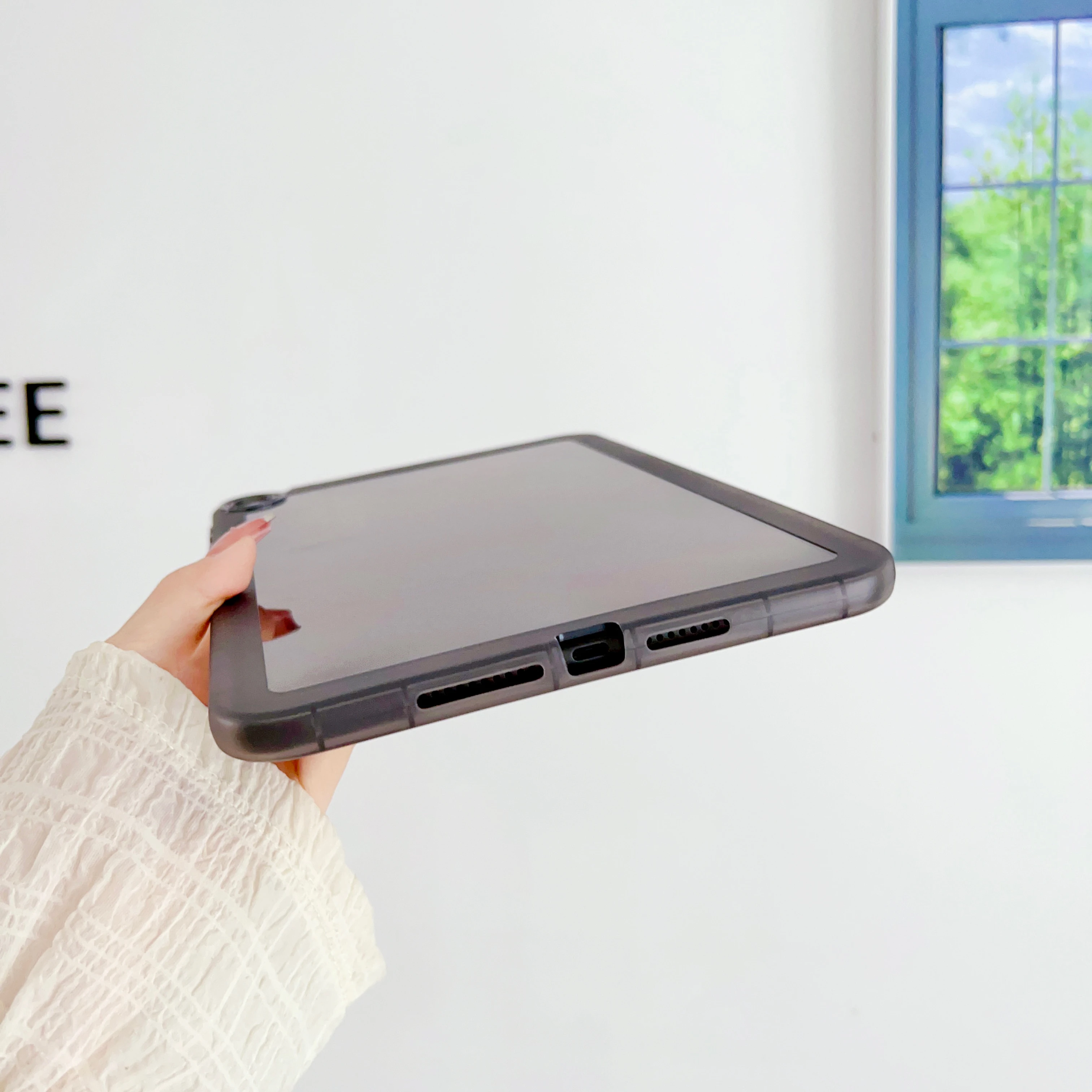 حافظة كمبيوتر لوحي مقاومة للصدمات لهاتف هواوي Matepad 11.5S air 12 غطاء صلب شفاف لهاتف MatePad SE 11 بوصة 2024 C5e