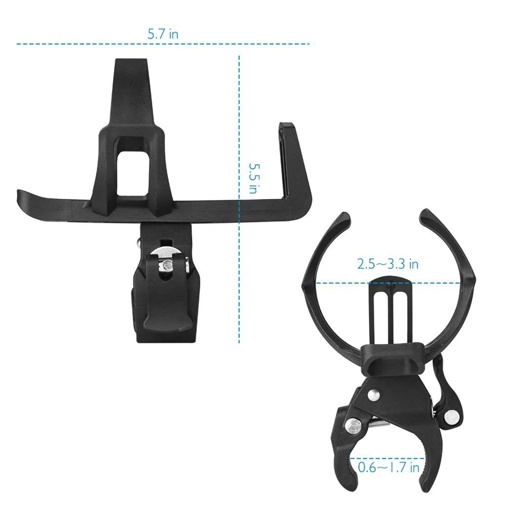 Road Bike Cup Holder Cycling MTB Drink Beverage Cage Biking Bicycle Mount Motorcycle Stroller Water Bottle Rack