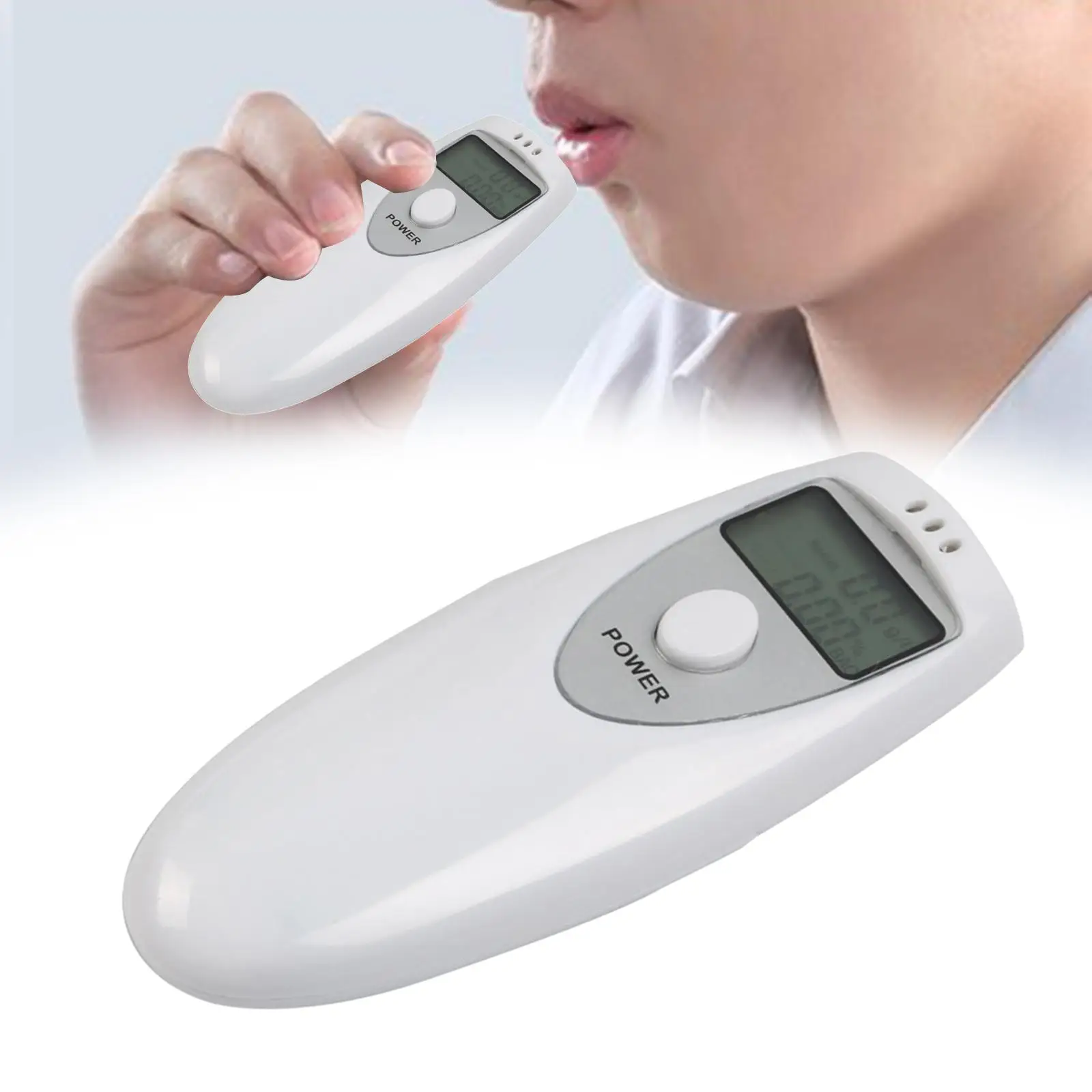 Mini Alcohol Testing Tool Breathalyzer , Just Need YOU Press The Switch