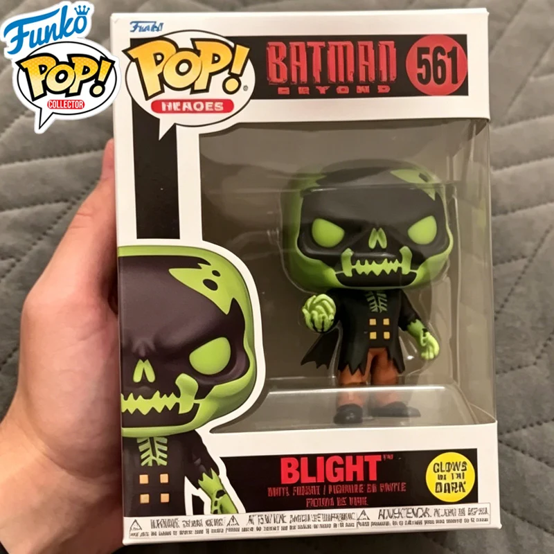 

Funko Pop! Heroes Batman Beyond Blight Glow Vinyl Figure DC Collectible Action Figure Toys for Boys Girls Gift Ornaments