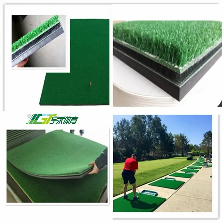 Tappetino da Golf 3D YGT 1.5m x 1.5m con linee di allineamento