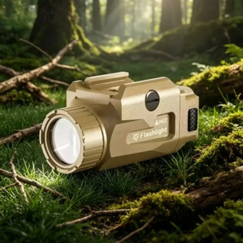 Wide Rail Compatibility 800 Lumen Metal Torch Fit Outdoor Universal Play Toy Parts