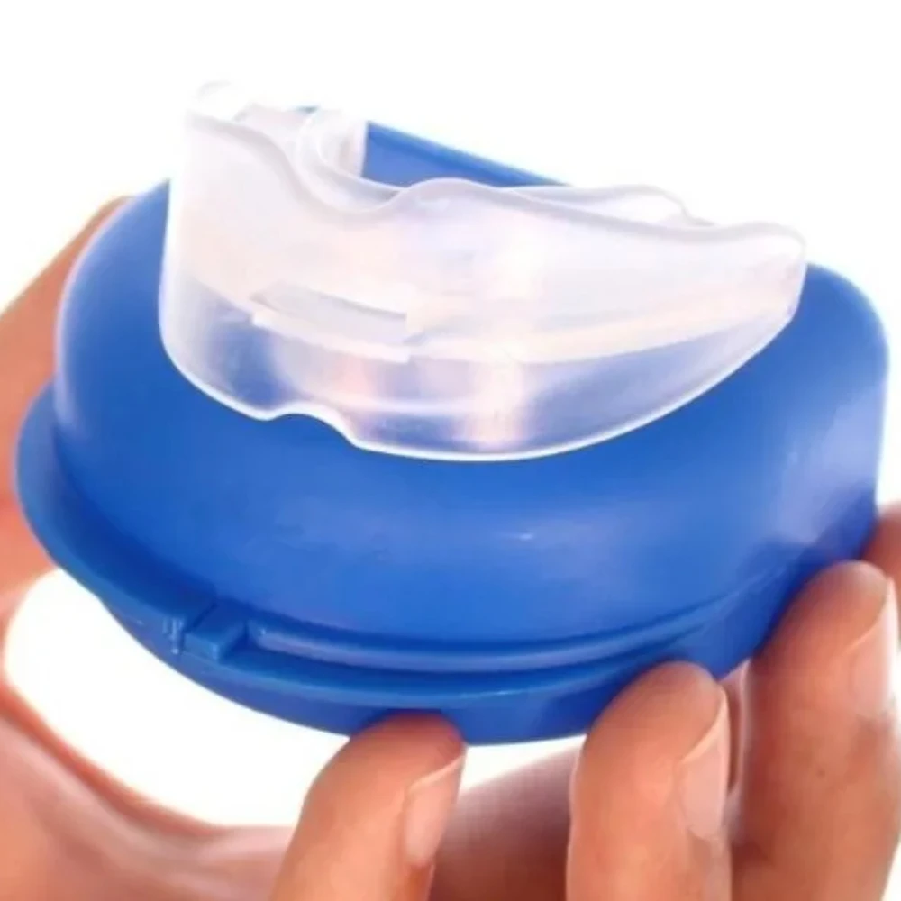 1PC Silicone Night Mouth Guard for Teeth Clenching Grinding Dental Bite Sleep Aid Mouth Tray Personal Health Care Sleep