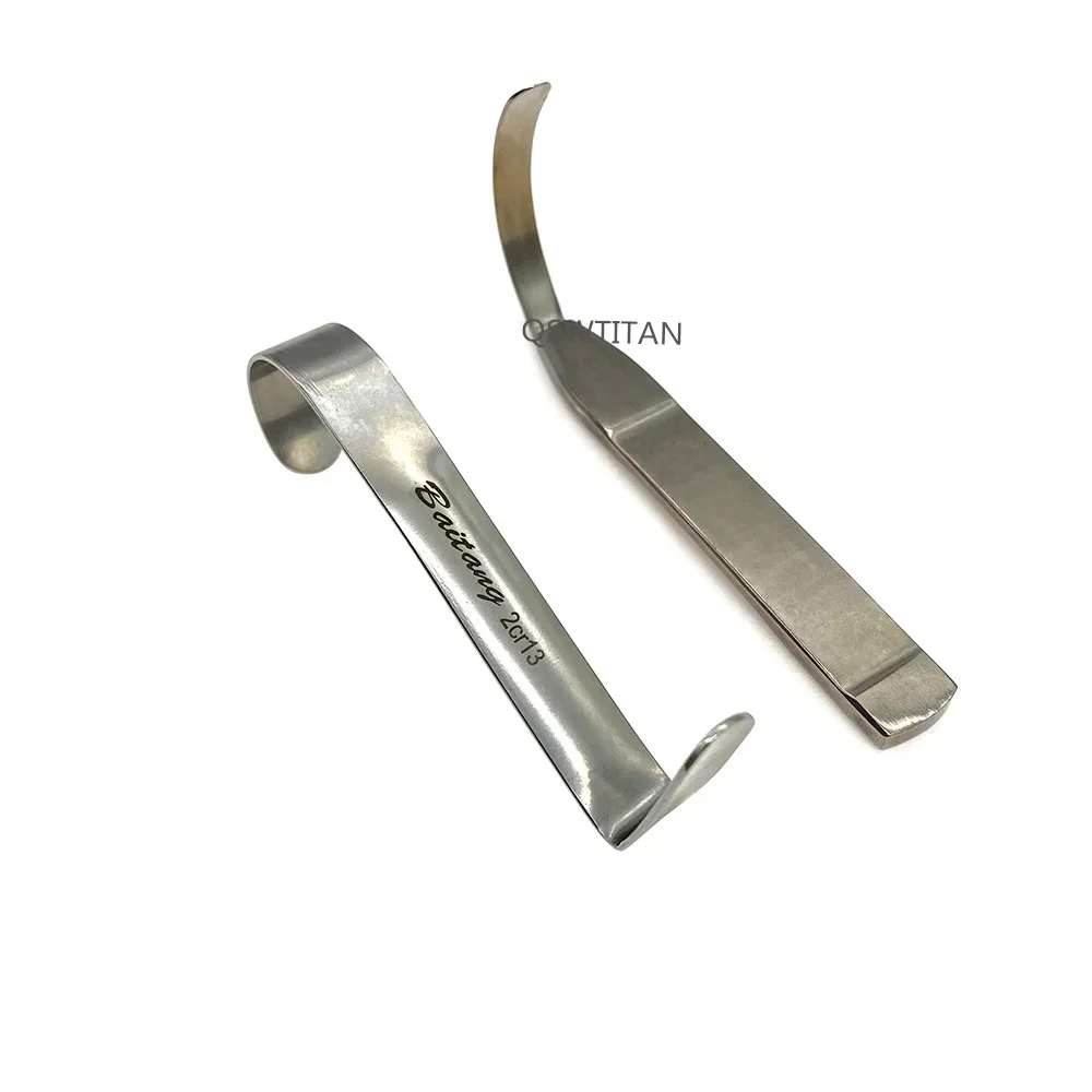 S Type Rib Spring Retractor Stainless Steel Costal Cartilage Pulling Hook Surgical Instrument