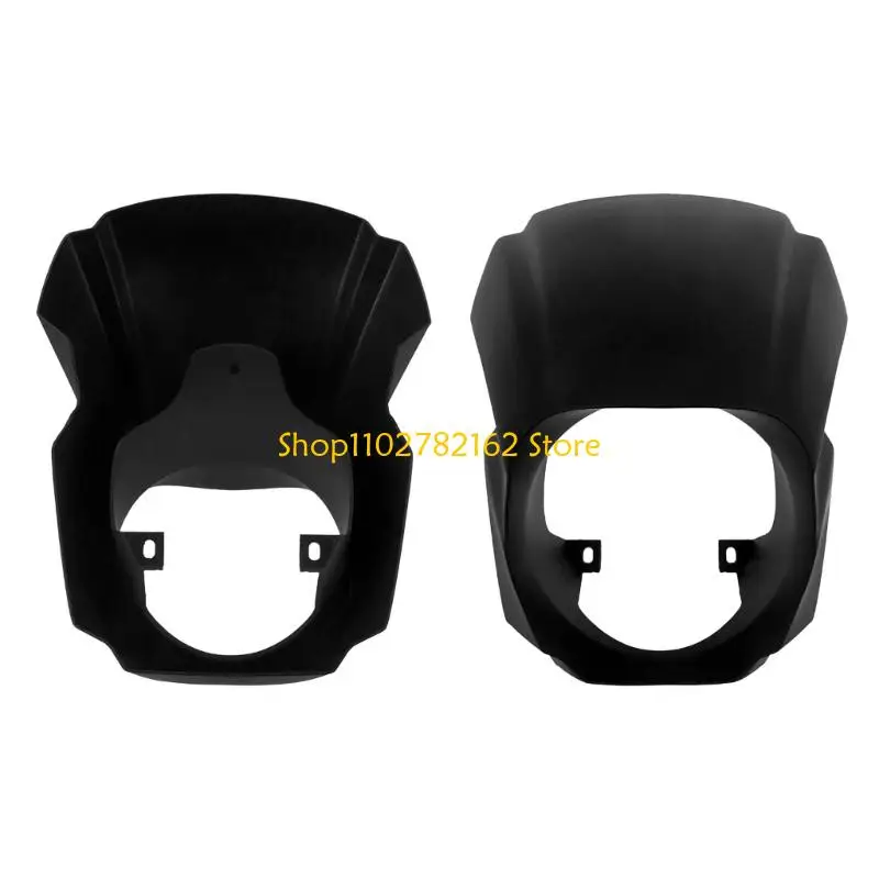 

547B Fairing Headlight Cover Includes LED Daytime Running Light for Bikes Motorcycle