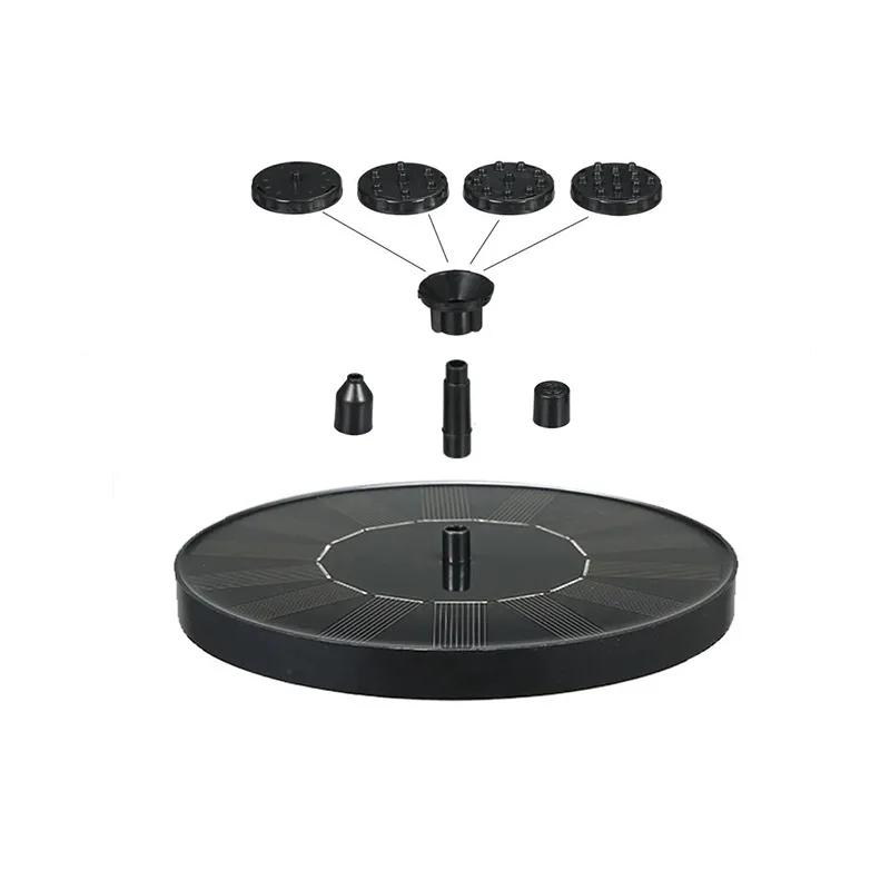 

Solar Floating Fountain Floating Solar Fountain Garden Water Fountain Pool Pond Decoration Solar Panel Powered Fountain