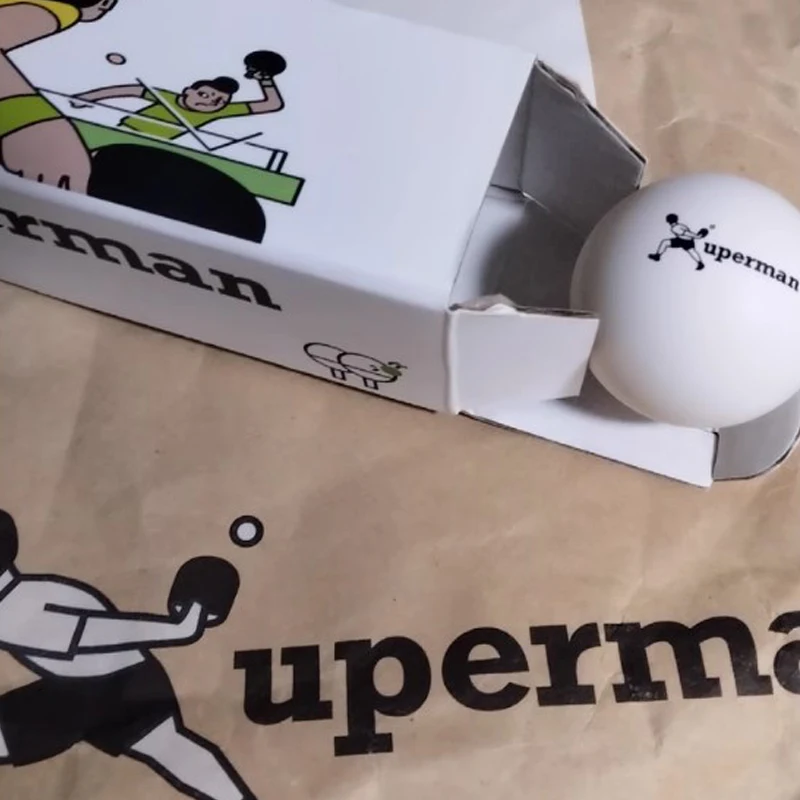 Xuperman 1/3/5 BOX Table Tennis Balls 40+ Seamed Smooth and Durable ABS New Plastic Ping-pong for Player Amateur Hobby Training