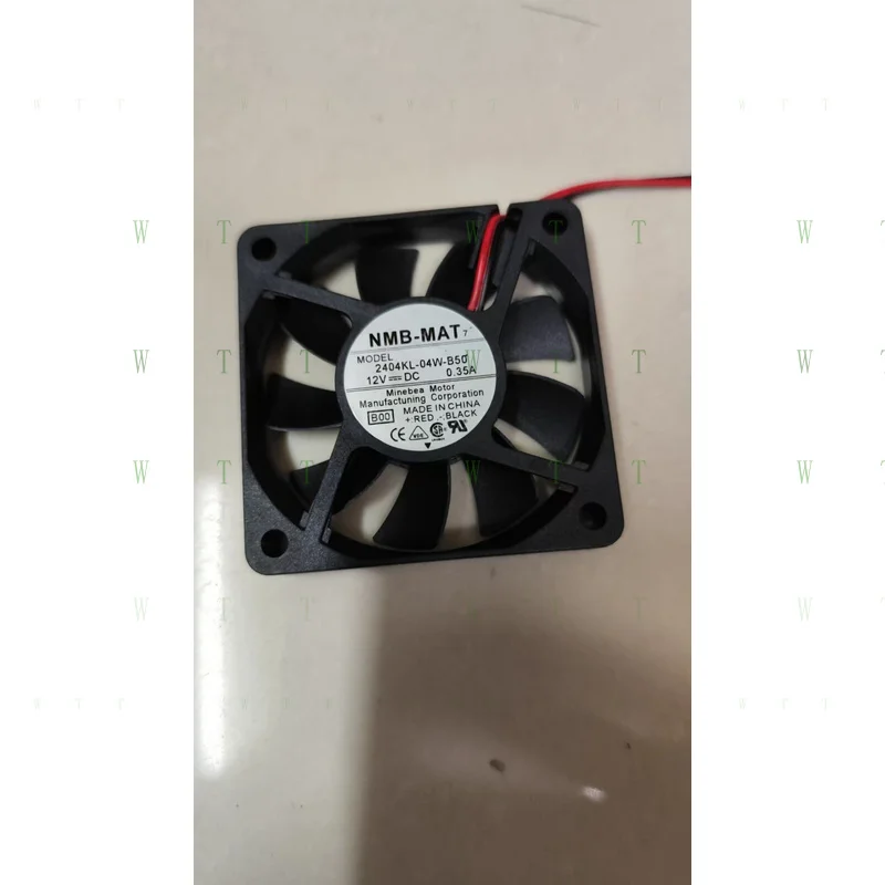 

Вентилятор охлаждения H 1 шт. для NMB Fan 2404KL-04W-B50, DC 12V, 0.35A, 6010, 6 см, 2-проводной