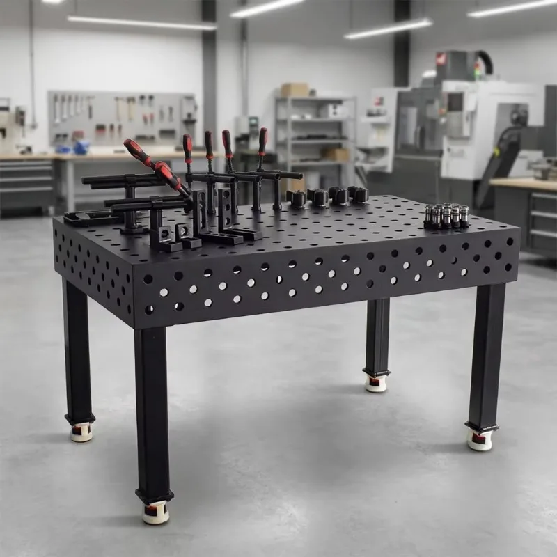 Workshop upgraded high-strength 3D welding workbench nitriding treatment flexible workbench