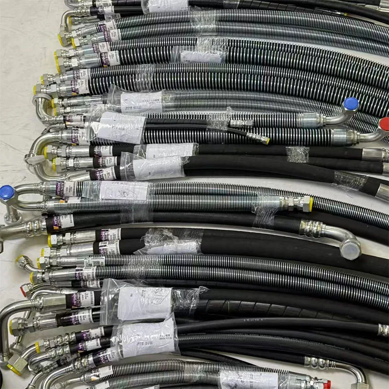 OEM-Spec Hydraulic Hose Set for Hitachi 130W Excavator - Complete with Fittings & Seals