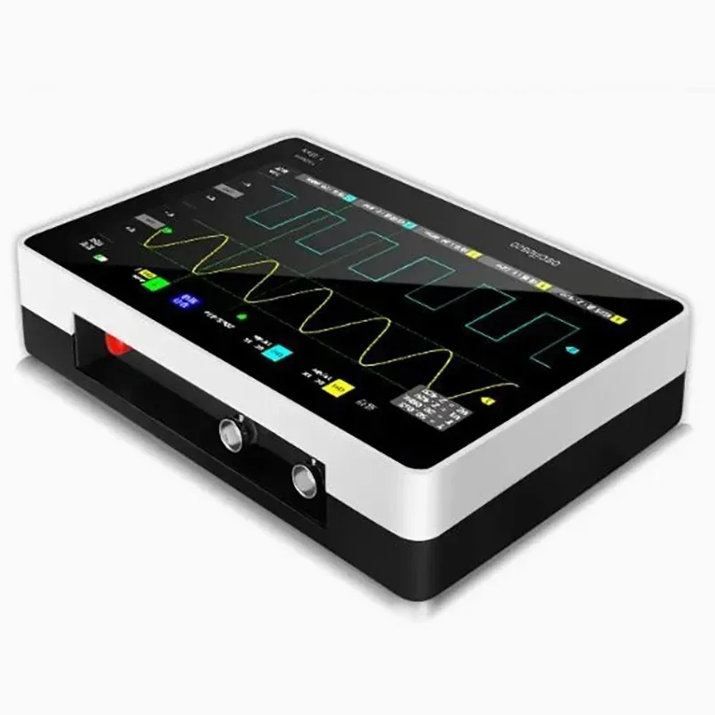#67082 1013D Plus Oscilloscope Portable 7-inch Thin Film Transistor LCD Touch Screen 100x High Voltage Probe 2 Channel