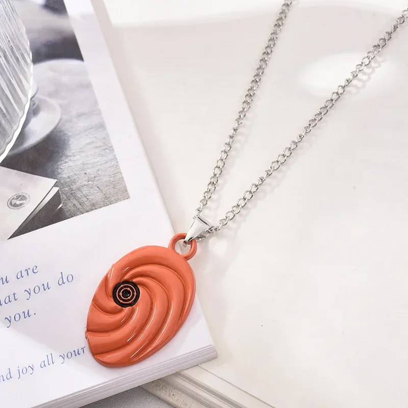 20 Styles of Cartoon Anime Naruto Necklace Alloy Pendant Cosplay Kakashi Kunai Zumaki Shuriken Accessories Metal Collectible Toy view 4