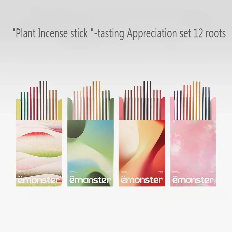 12 Roots Plant Incense Stick/Hotels Studyrooms Tearooms Yoga Purify The Air Remove Odors Calm The Mind Help Sleep Joss stick