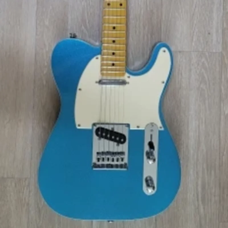 New Arrival!!!!!!!!! Lake Placid Blue, Ultra Tele Electric Guitar, Solid Mahogany Body ,Maple Fretboard, Yellow Pickguard