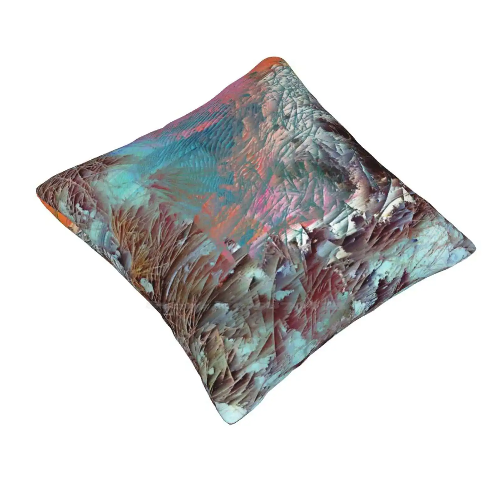 Nest Home Sofa Car Waist Throw Pillowcase Nest Texture Purple Grey Needles Teal Orange Crimson Greek Roc Dragon Mythology