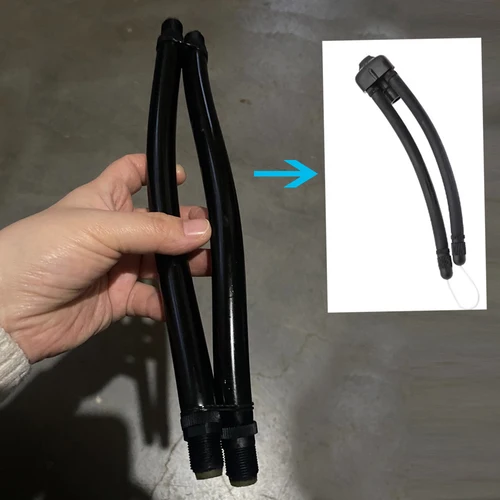 Imagen 2 del producto Banda para fusil de pesca submarina, tubo de látex de 20-45cm, duradero, lanza de mano para caza, buceo, pesca, accesorio de buceo
