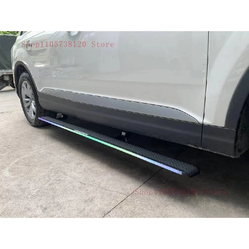 High Quality JAC Auto Side Steps Power LED Light Automatic Running Boards