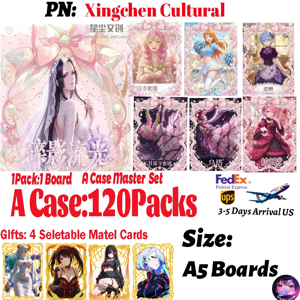 Wholesale New Goddess Waifu A5 Art Boards Rem Mitsuri Boa Robin  Anime Game Collectibles CCG Trendy Birthday Party Hobby Gifts