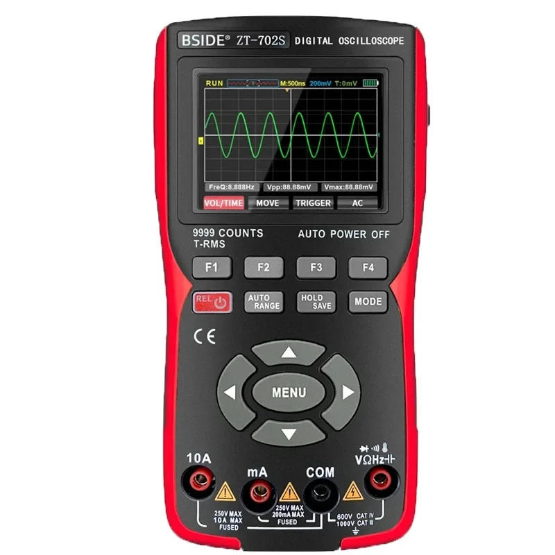 BSIDE ZT 702S smart Tester digital Multimeter digital oscilloscope multifunction  hand-held intelligent measurement