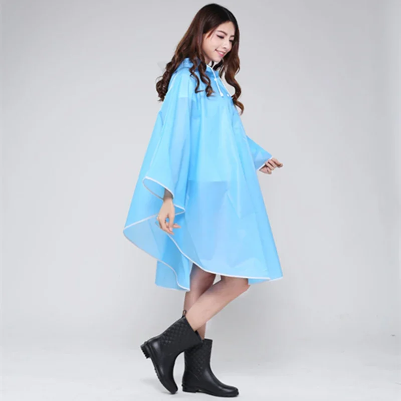 Cycling Motorcycle Raincoat Cape Poncho Hooded Windproof Rain Coat Climbing Hiking Travel Cover