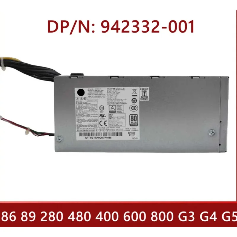 942332 -001 original para hp 86 89 280 480 400 600 800 g3 g4 g5 400w fonte de alimentação PA-3401-1HA PA-3401-1 pcg007 de alta qualidade