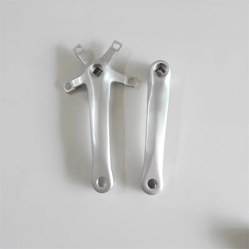 Juego de Bielas para Bicicleta de Carretera SUGINO, Cuadradas, BCD110MM, Aleación de Aluminio Ultraligera, Engranaje Fijo