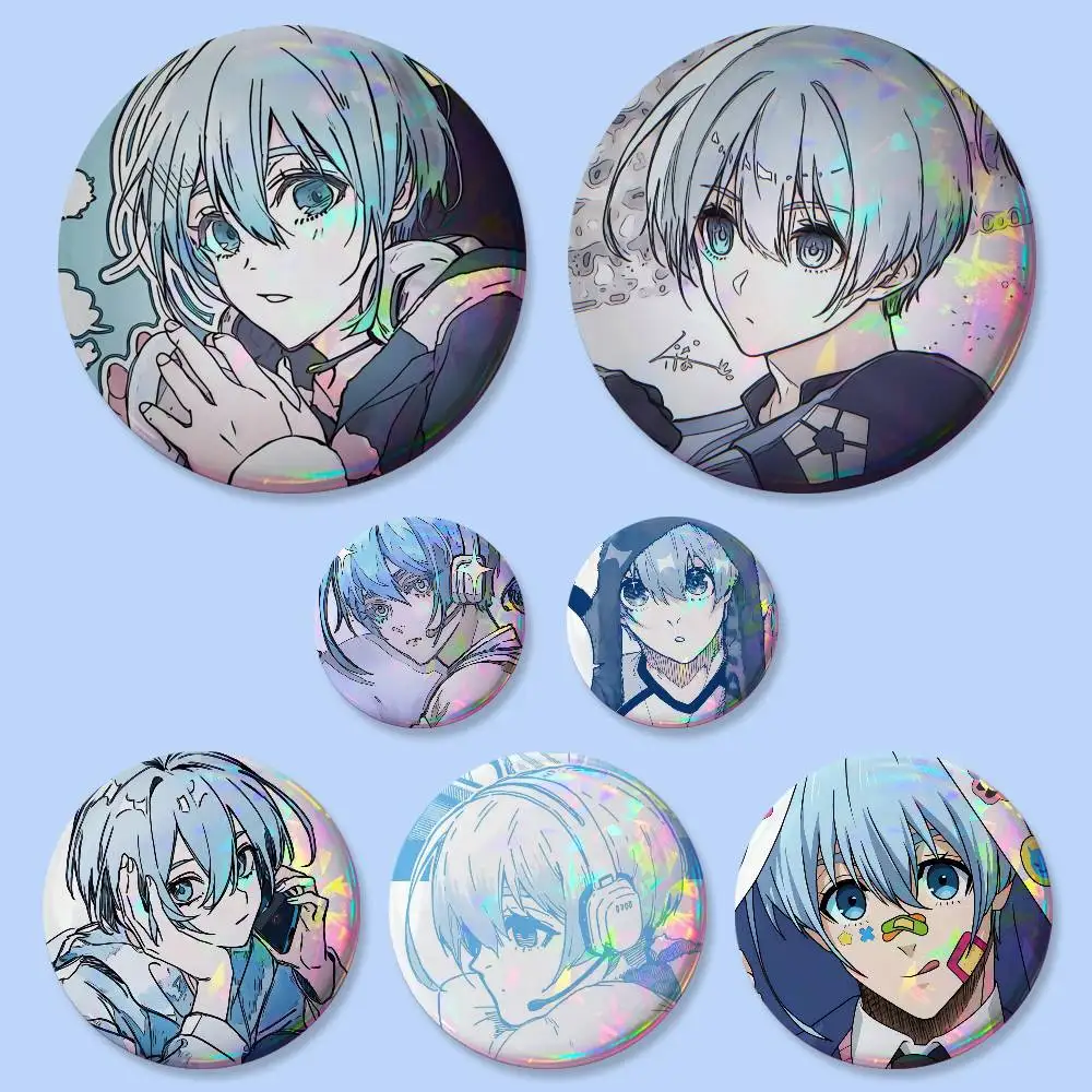 1pc Cute H-hiori Yo Widget Badges 25 32 44 58 75 Mm Round Cosplay Pin Bag Decor Fans Collect Friends Gifts Brooch Souvenir