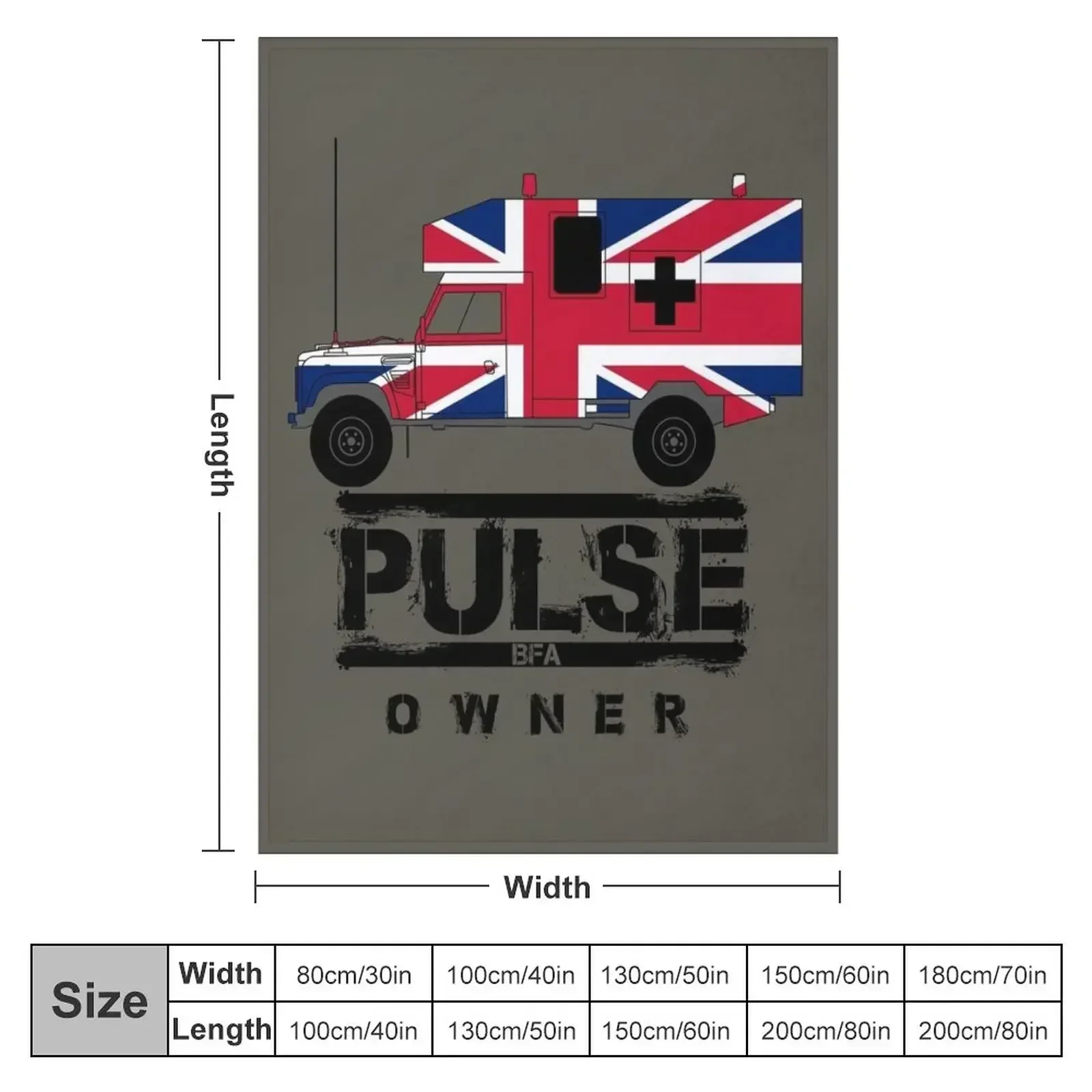 Land Rover Pulse/BFA Throw Blanket Thins Blankets Sofas Of Decoration Blankets For Bed Cute Blankets