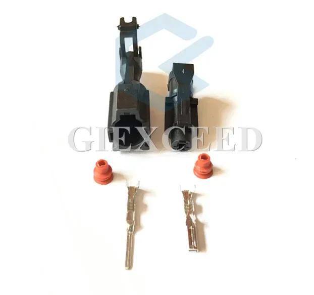 2 комплекта 1-контактного преобразователя в сборе KET MG 640280   MG 610278   Автомобильный разъем в стиле SWP, водонепроницаемая гнездовая розетка