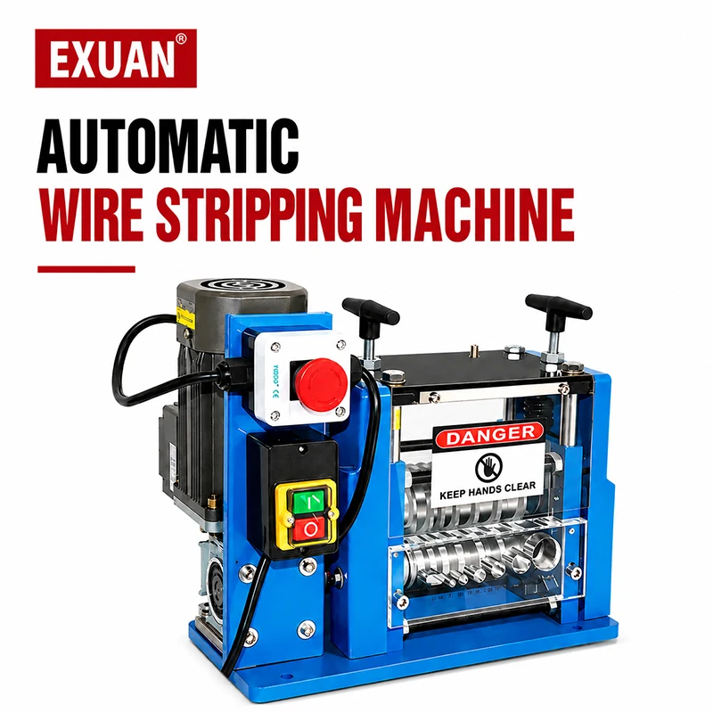 1.0-25mm Automatic Wire Processing Machine Cable Insulation Remover Electric Wire Peeling Equipment For Industrial Applications