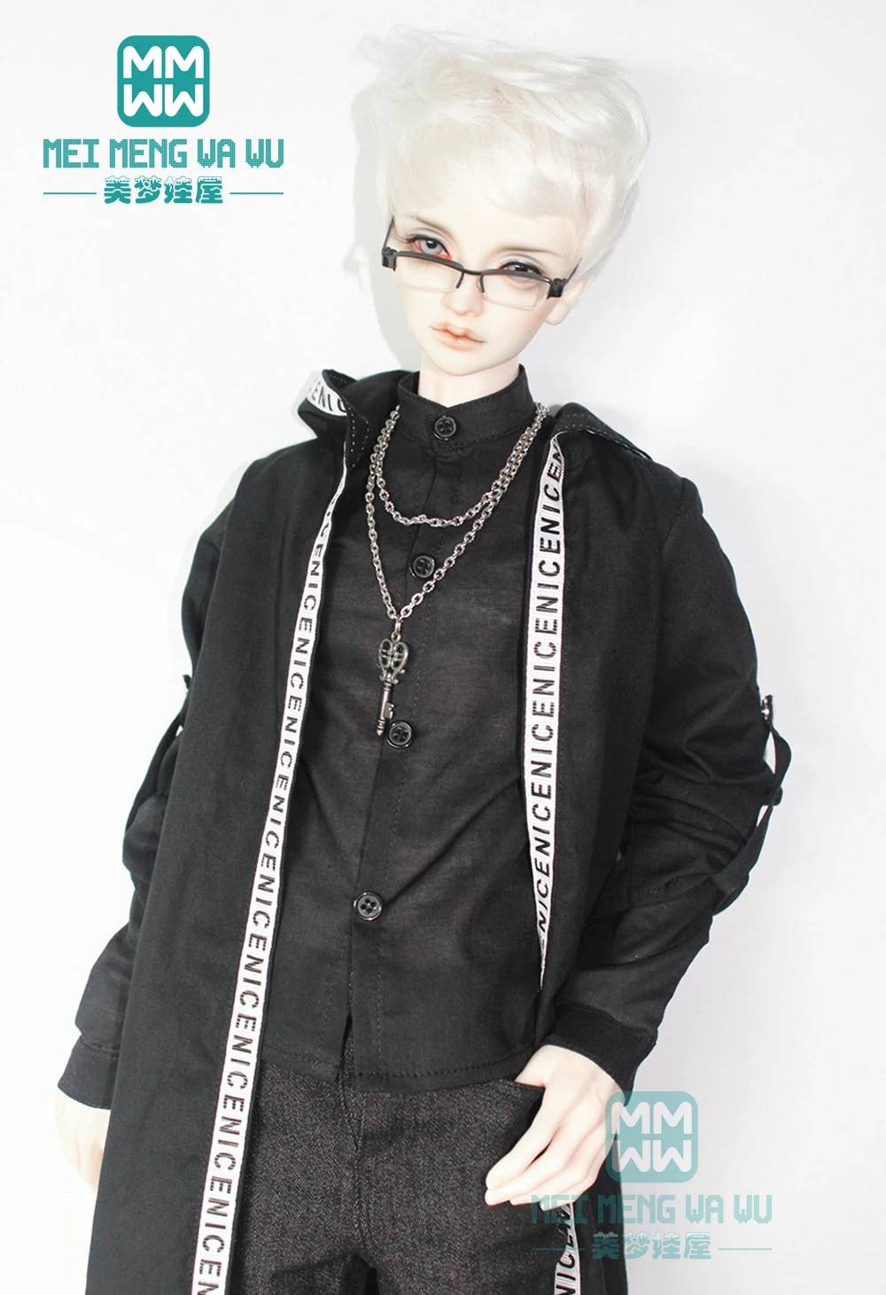 Adatto a 68--70 cm BJD Boys zio SD13 SD17 Trench alla moda, camicie Giocattoli Regalo