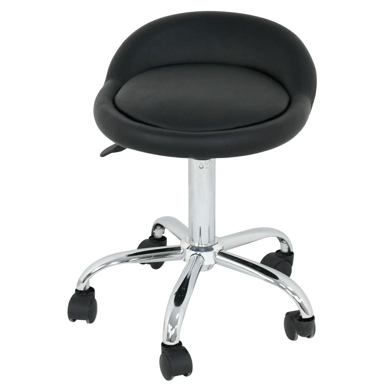 

10pcs Rolling Swivel Stool w/Wheels Adjustable Tattoo Facial Massage Spa Salon