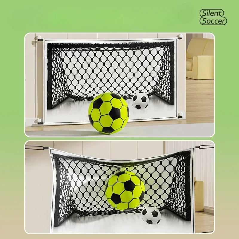 

Children's Indoor Silent Football Solid Sponge Football Silent Patting Ball Parent-Child Learning Training Fabric Football Game