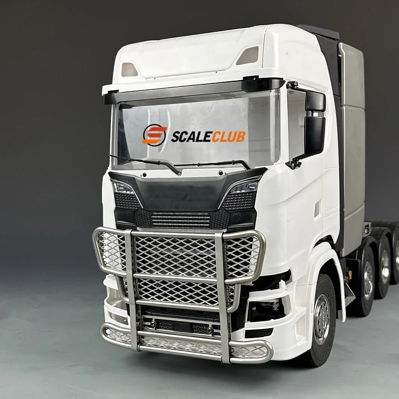Scaleclub Model Voor Tamiya 1/14 Voor Scania 770S Upgrade Metal Guard Bar Dier Hek Bullpen Voor Actros Volvo Auto onderdelen