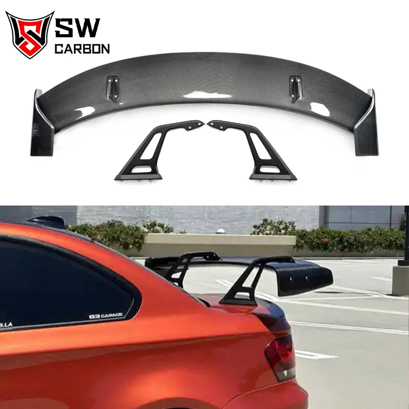 

F87 M2 Carbon Fiber AD Style Swan Neck Wing for BMW F87 M2 M2 Competition Coupe 2-Door Rear Spoiler Trunk Wing Splitter